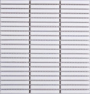 Mozaïek tegels Linea Wit 28,41x29,61 - Rechthoek Wand en vloer Geglazuurde porseleinen steengoed