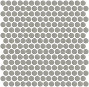 Mozaïek tegels Penny Grijs Mat 31,5x29,1 Rond Wand en vloer