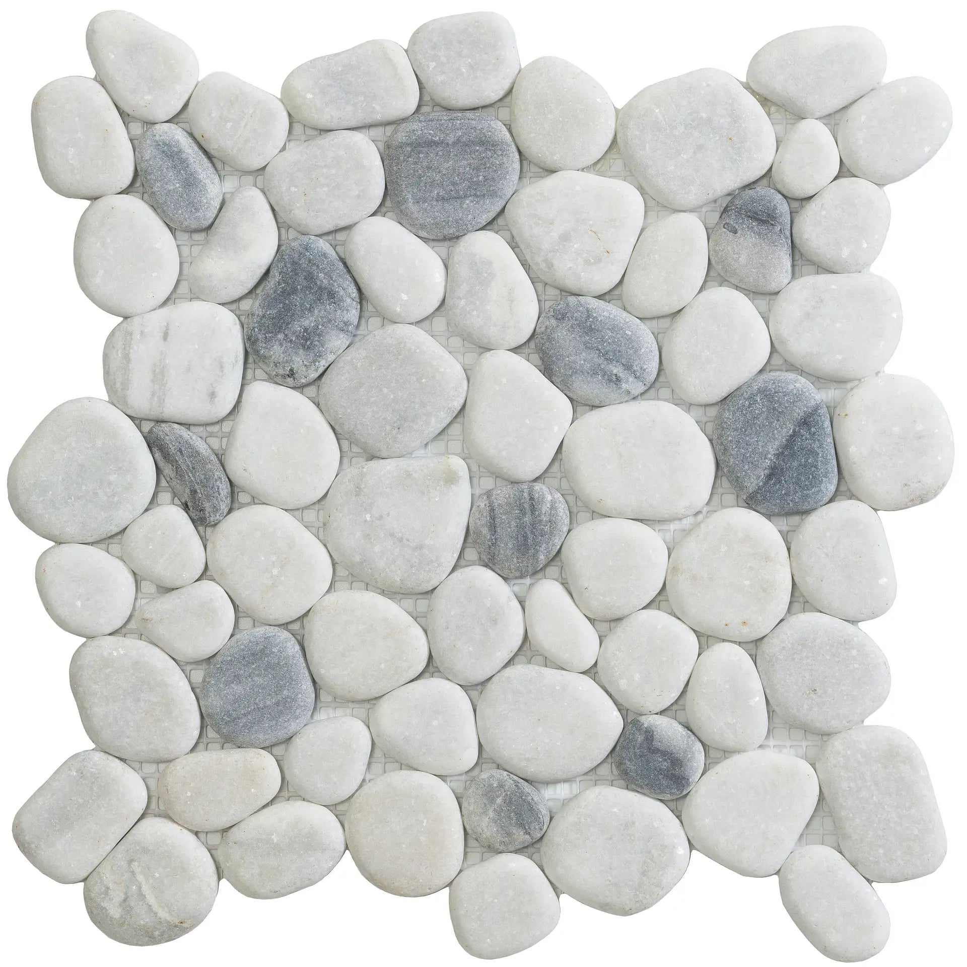 Mozaïek tegels Perla Niveau Gemengd 26,5x26,5 - Kiezels Wand en vloer Natuursteen