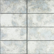 Mozaïek tegels Selfie zilveren mal 30,2x30,6 - Rechthoek Wandtegels Glas