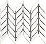 Mozaïek tegels Victory Wit Glans 27,51x21,96 - Onregelmatige Wandtegels Geglazuurde porseleinen steengoed