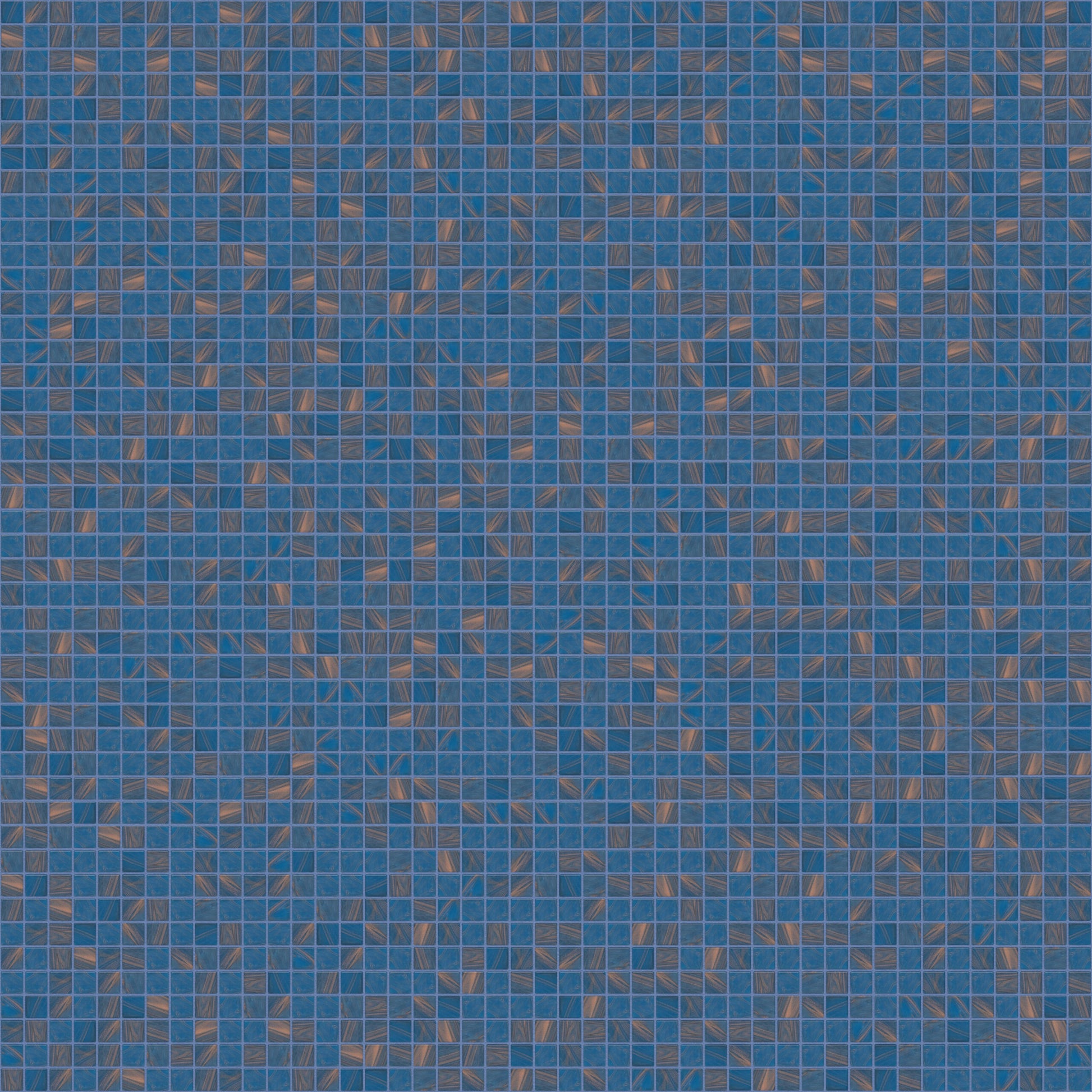 The Mosaic Factory Amsterdam Mozaiek Tegel Vierkant - Blauw Glas Goud Serie 322x322 mm, voeg space blue scaled