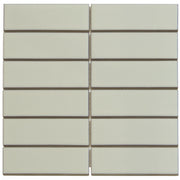 The Mosaic Factory Barcelona Mozaiek Tegel Rechthoek - Cafe Latte Porselein Geglazuurd 291x297 mm - Mozaiektegel.com