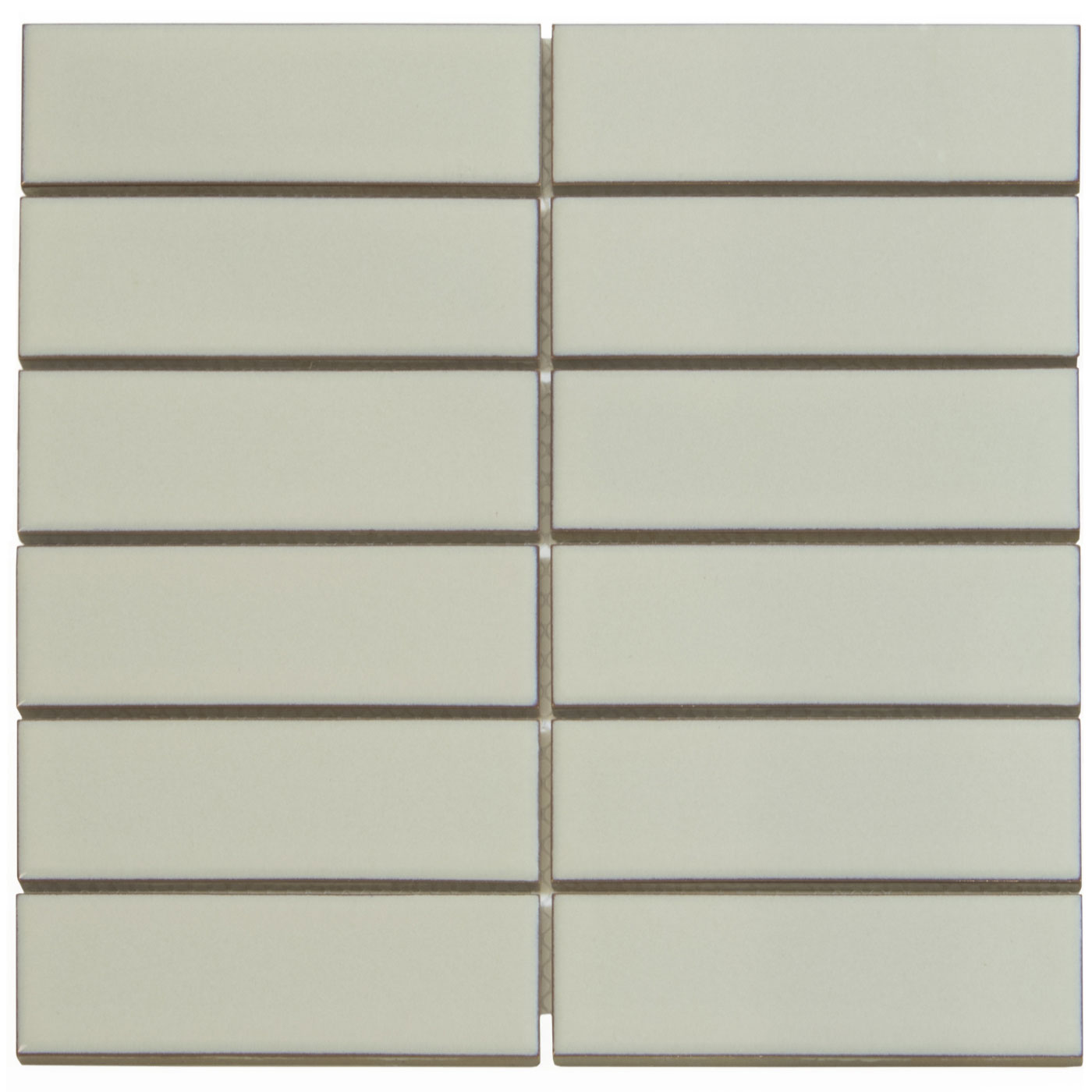 The Mosaic Factory Barcelona Mozaiek Tegel Rechthoek - Cafe Latte Porselein Geglazuurd 291x297 mm - Mozaiektegel.com