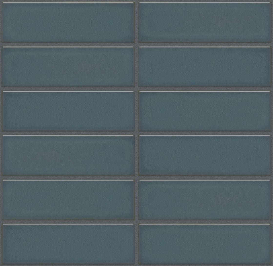 The Mosaic Factory Barcelona Mozaiek Tegel Rechthoek - Forest Green Po