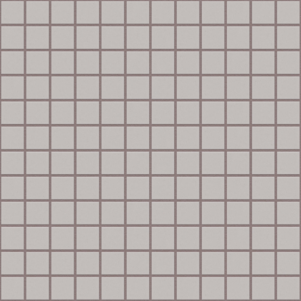 The Mosaic Factory London Mozaiek Tegel Vierkant - Porselein Wit Ongeglazuurd, R11 309x309 mm, voeg linen