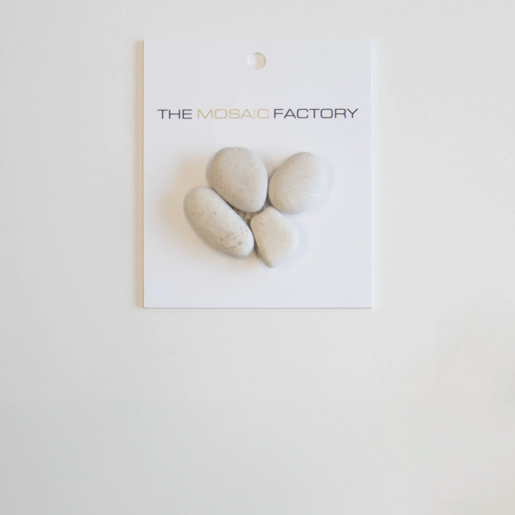 The Mosaic Factory Natural Stone Mozaiek Tegel Kiezel - Ivory Kiezels Natural 305x300 mm - Mozaiektegel.com