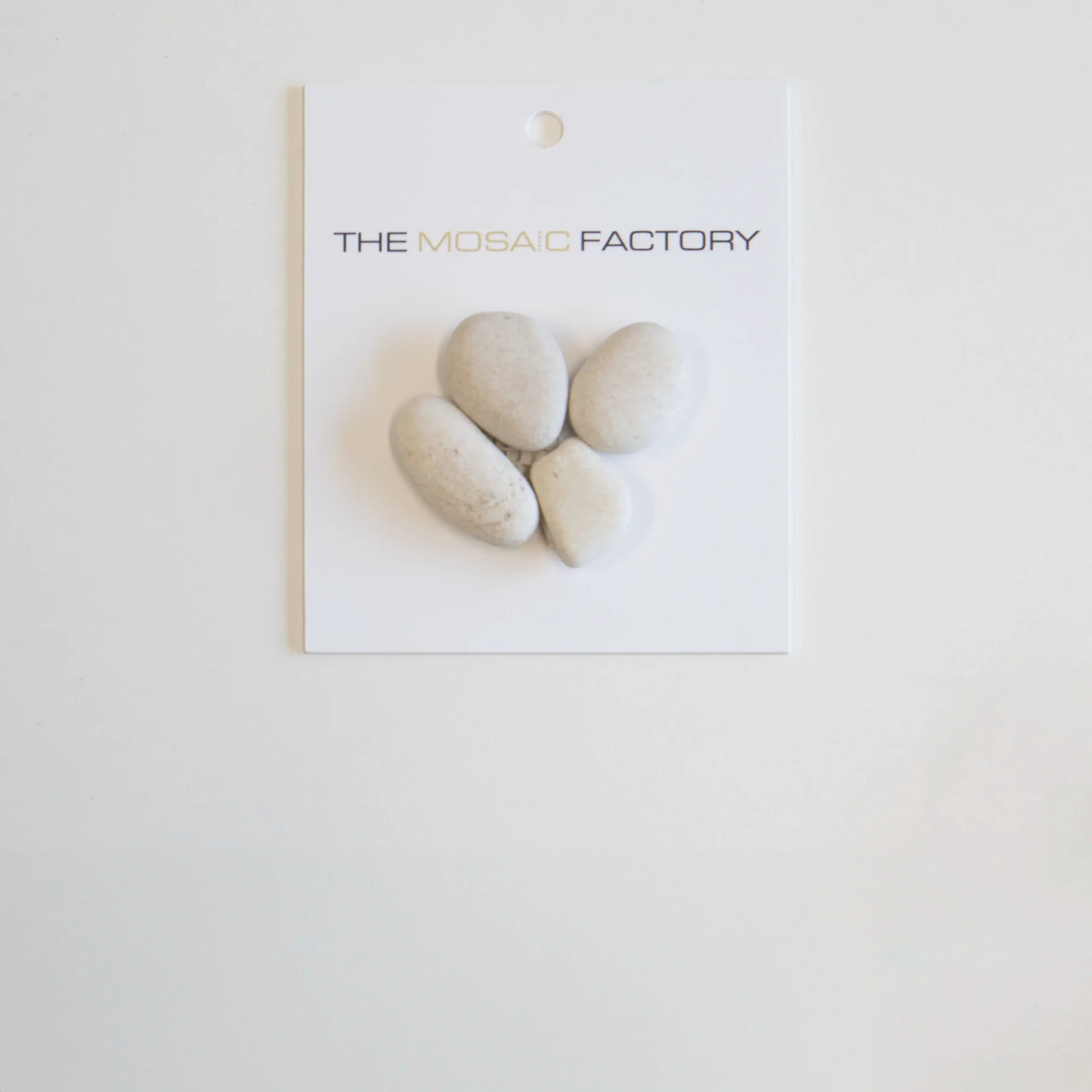 The Mosaic Factory Natural Stone Mozaiek Tegel Kiezel - Ivory Kiezels Natural 305x300 mm - Mozaiektegel.com