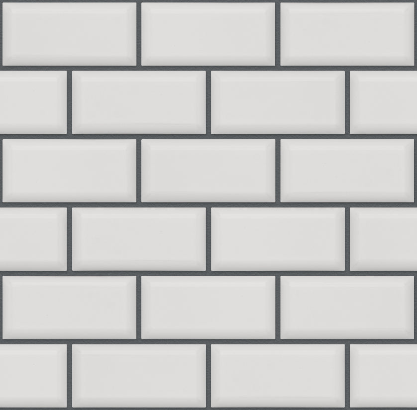 Bekijk hier de The Mosaic Factory Paris Mozaiek Tegel Rechthoek- Licht Grijs Porselein Geglazuurd 291x296 mm, voeg antracite