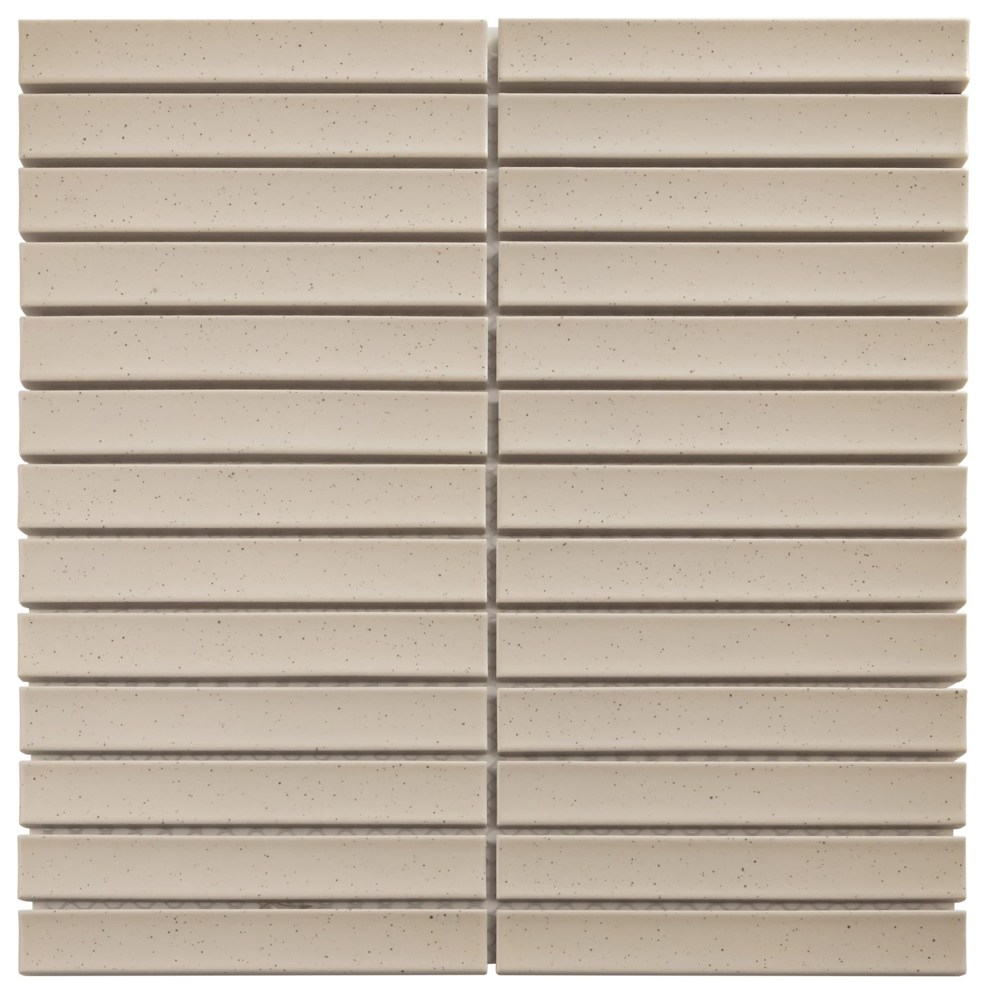 The Mosaic Factory | Sevilla Mozaïek Tegel Kitkat Vinger | 296x299 mm | Vanille | - Mozaiektegel.com