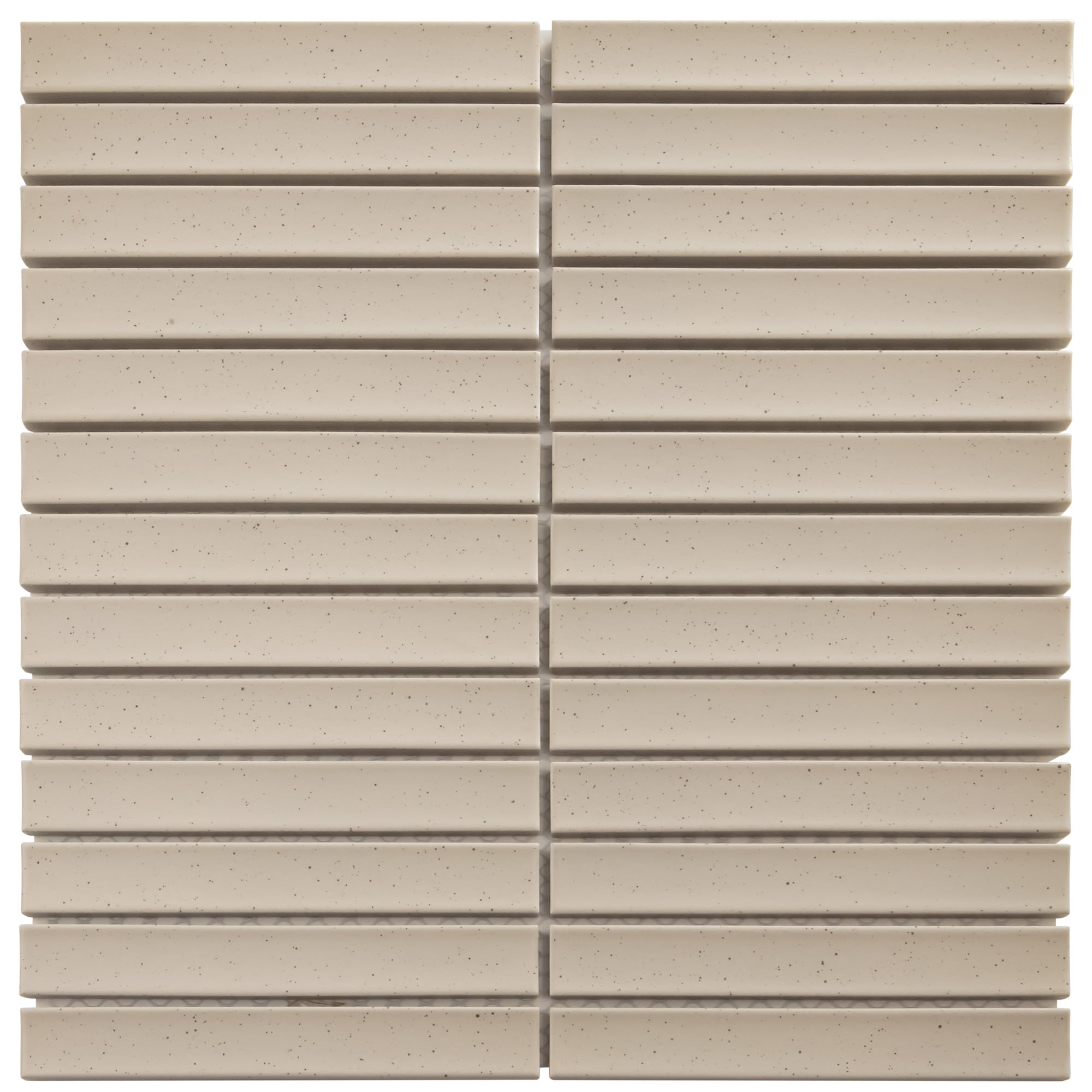 The Mosaic Factory | Sevilla Mozaïek Tegel Kitkat Vinger | 296x299 mm | Vanille | - Mozaiektegel.com