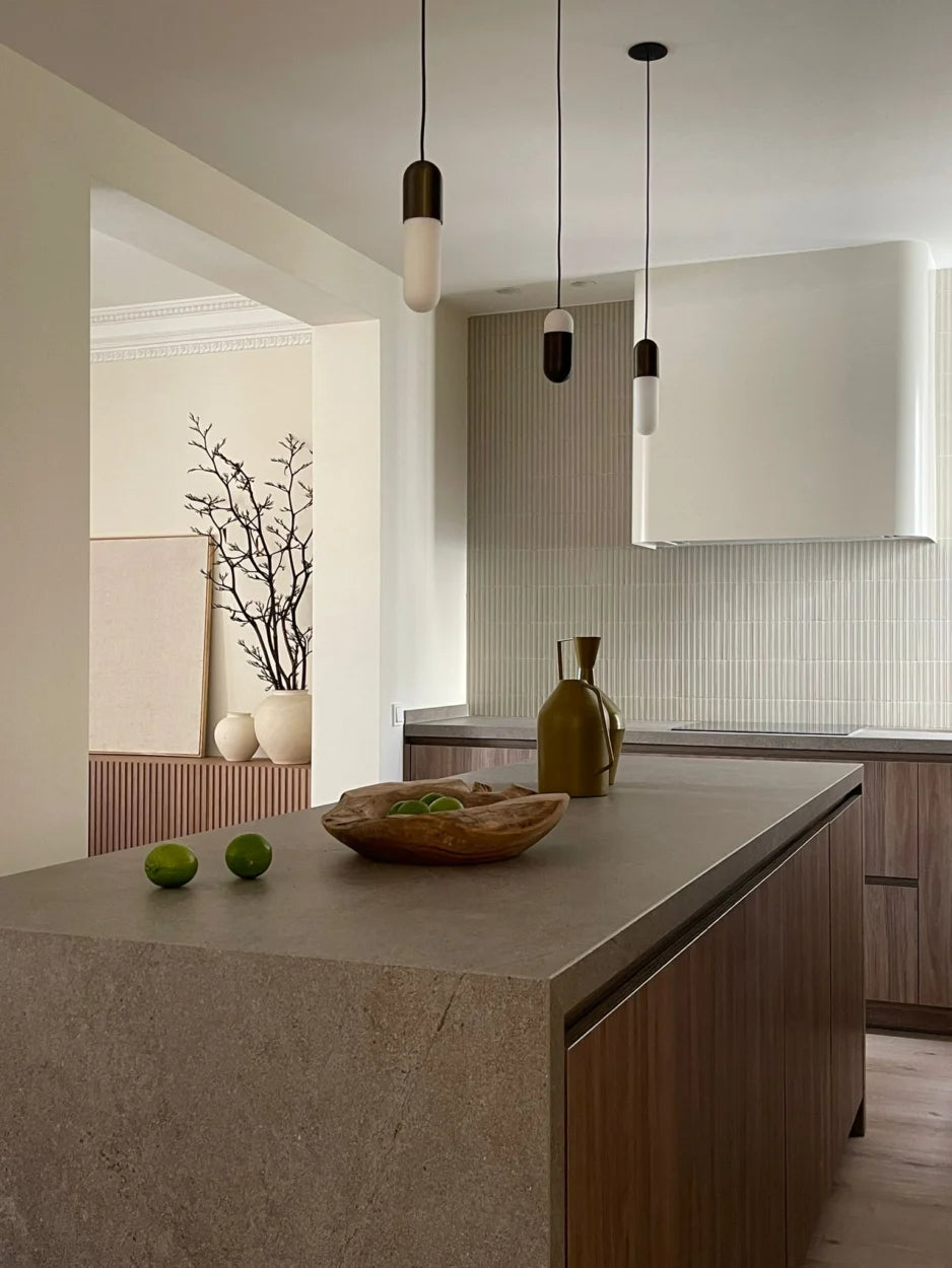 Mozaiektegel, The Mosaic Factory Sevilla Mozaïek Tegel Kitkat Vinger - Café Latte Porselein Geglazuurd 296x299 mm, keuken