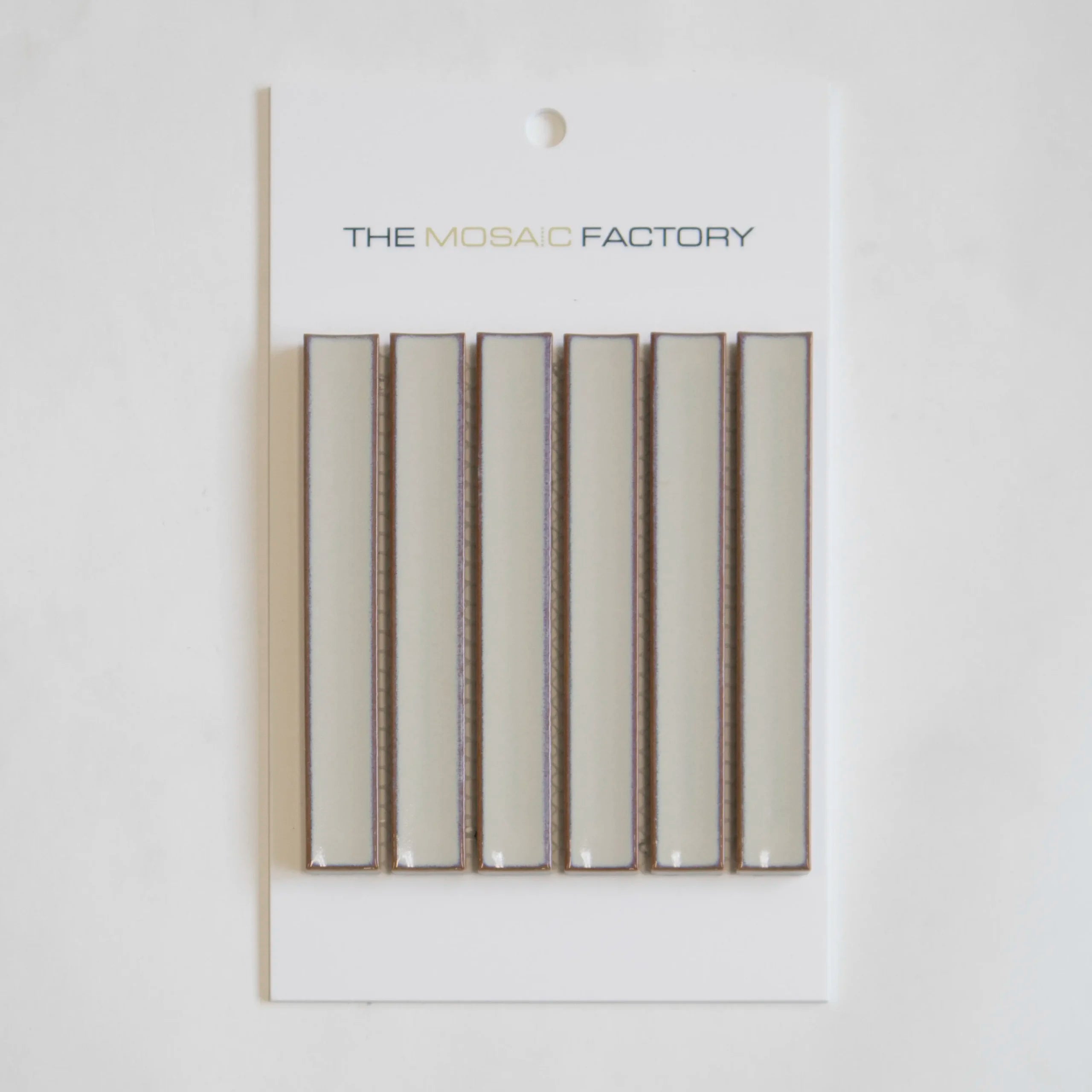 The Mosaic Factory Sevilla Mozaïek Tegel Kitkat Vinger - Café Latte Porselein Geglazuurd 296x299 mm - Mozaiektegel.com