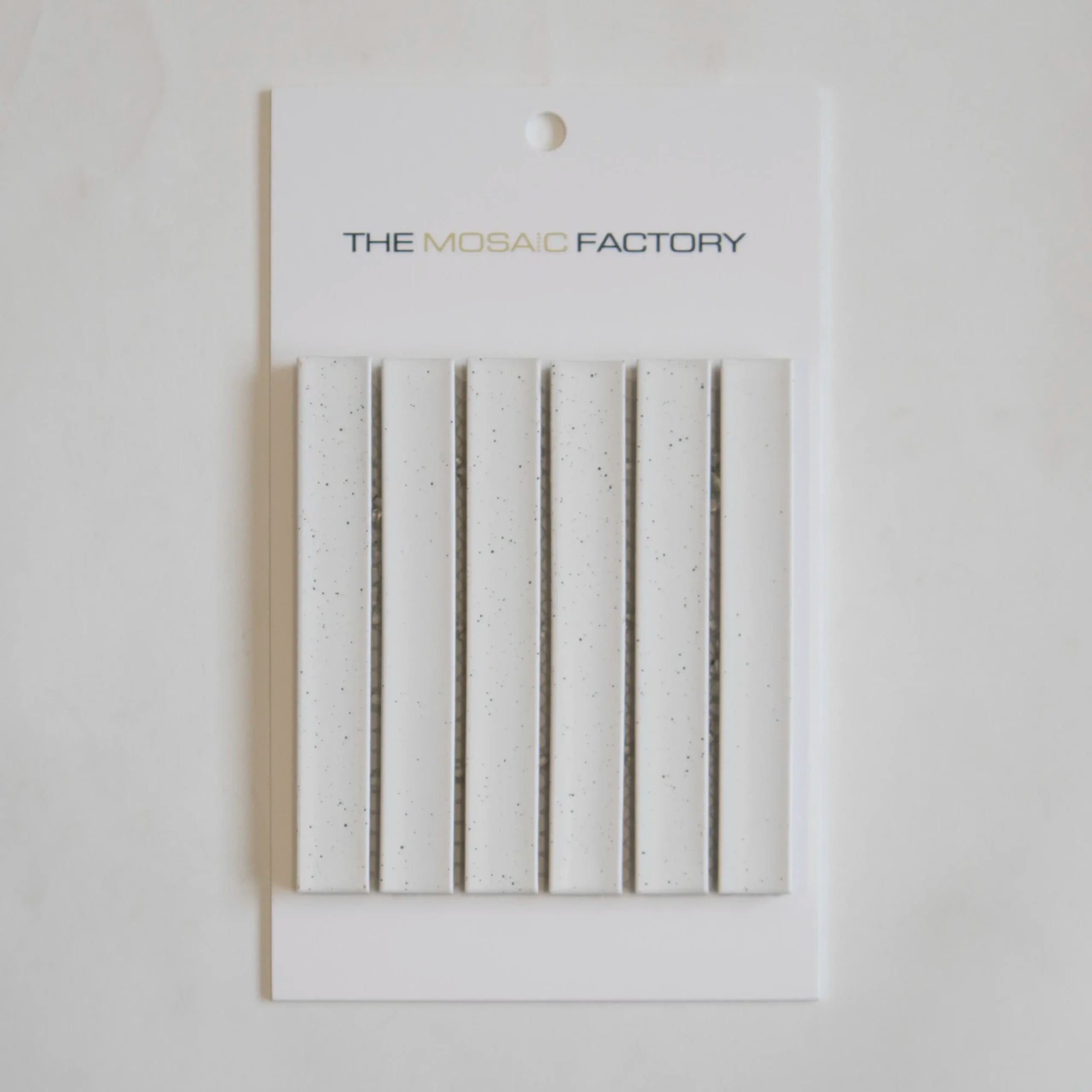 The Mosaic Factory Sevilla Mozaïek Tegel Kitkat Vinger - Mat Stracciatella Porselein Geglazuurd 296x299 mm - Mozaiektegel.com