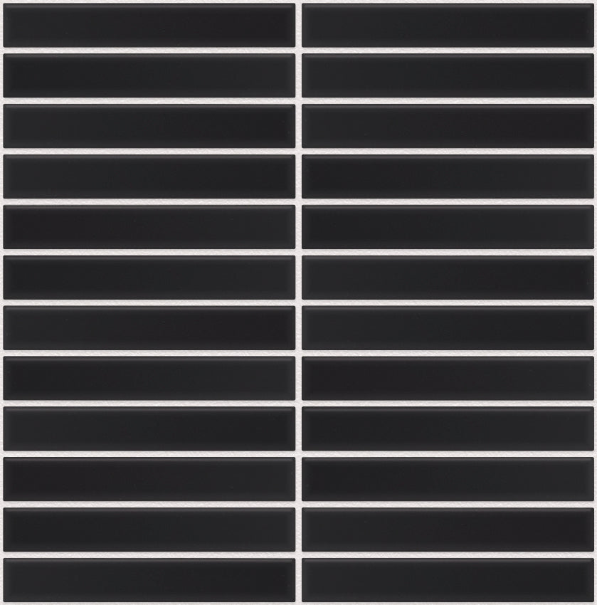 SEF22925 Black Matt Sevilla - KitKat Finger 22x145mm, voeg white