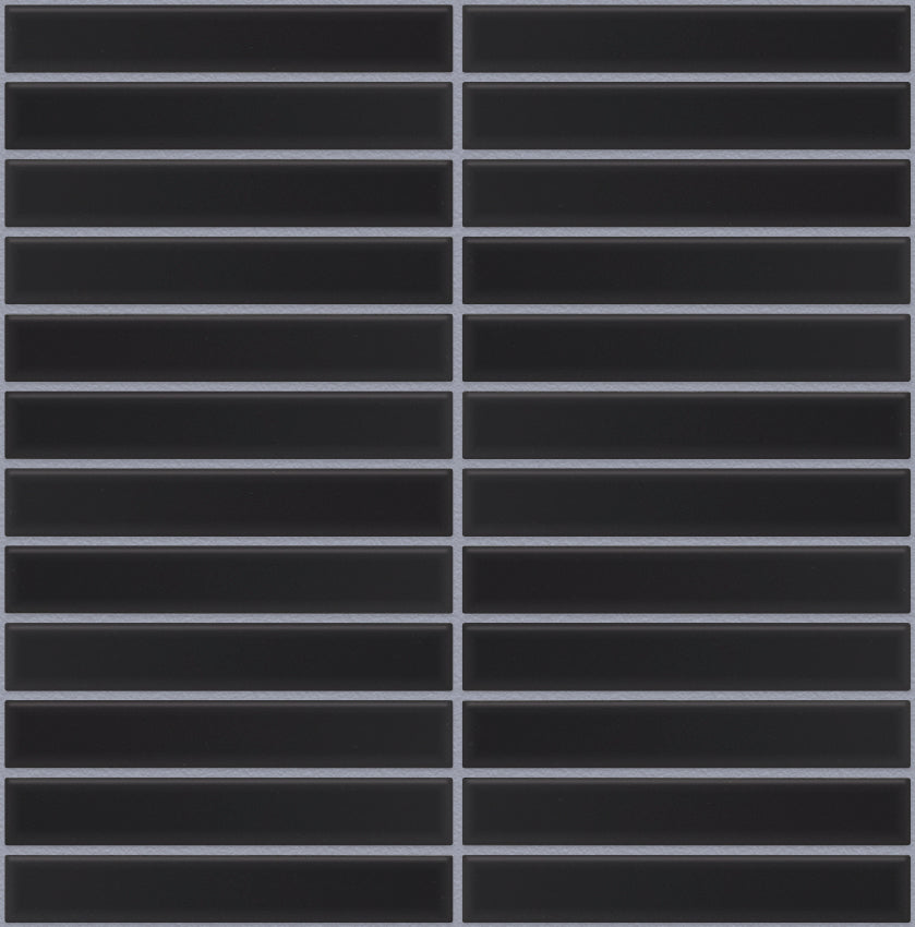 SEF22925 Black Matt Sevilla - KitKat Finger 22x145mm, voeg artic grey