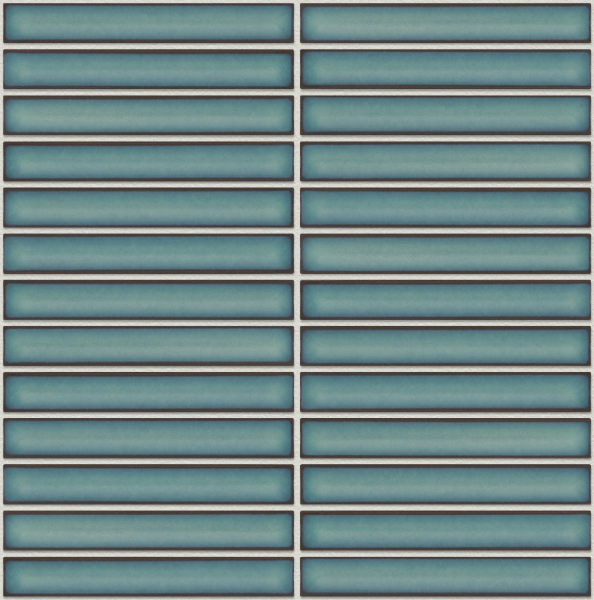 Ocean Green Glossy Sevilla - KitKat Original 20x145mm, voeg moon white