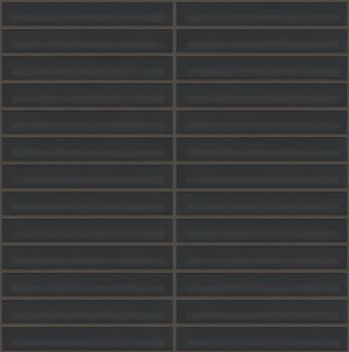 Zwarte kitkat tegeltjes van The Mosaic Factory