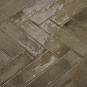 Dateg Wandtegel Brunei Gris Olijfgroen