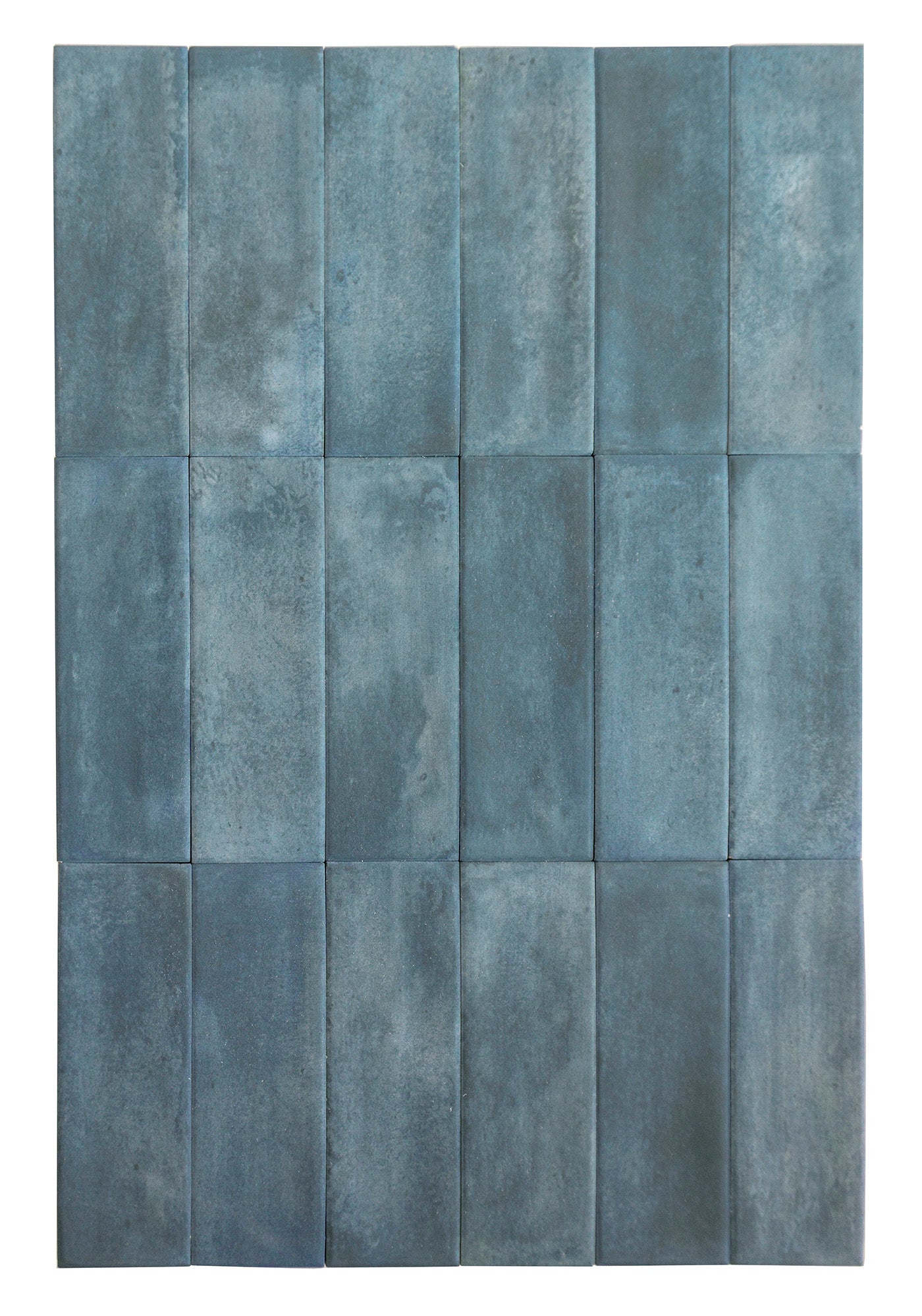 Dateg Wandtegel Mat - Denia Jeansblauw 5x15 Inhoud doos 0,45m2 - Mozaiektegel.com