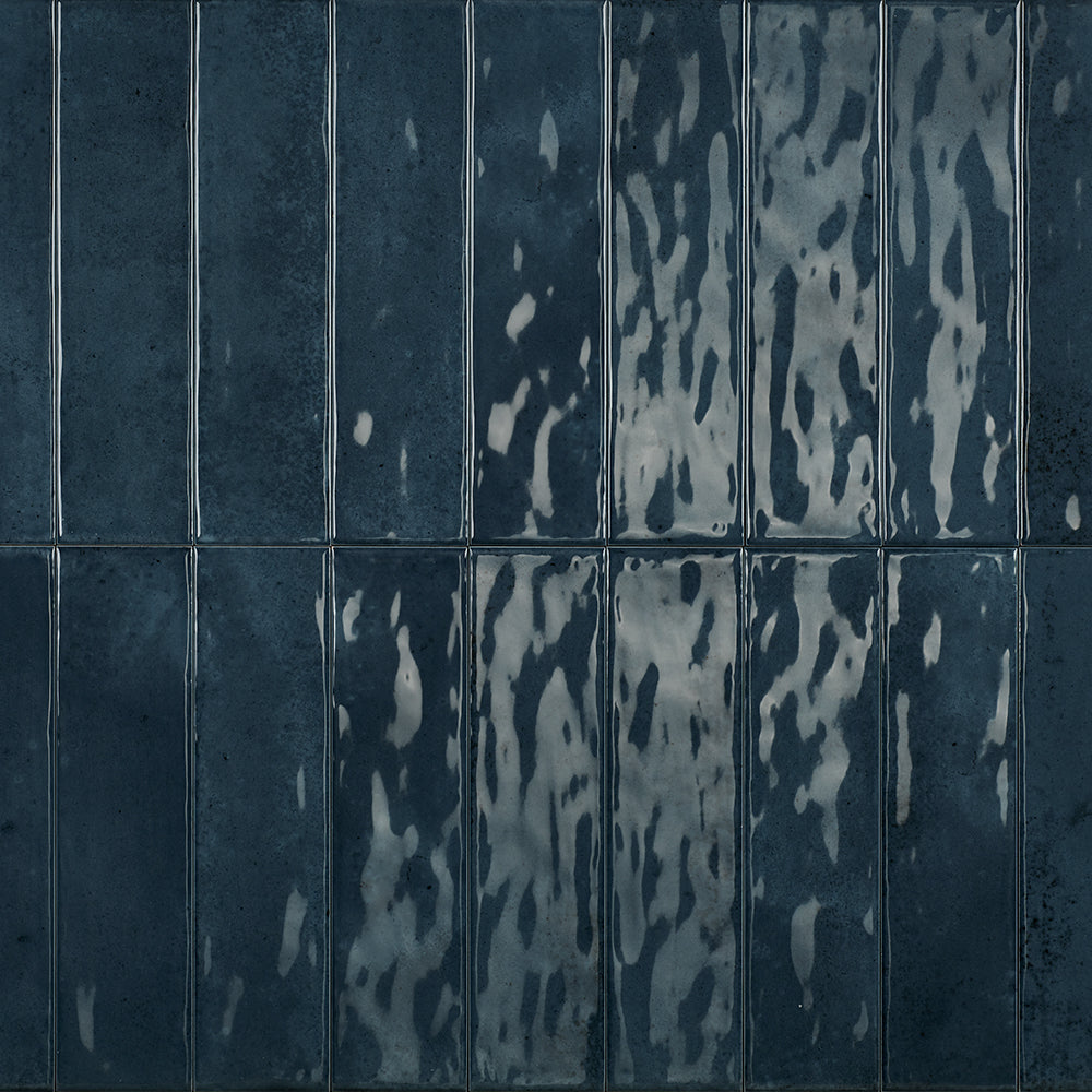 Dateg Wandtegel Nissel Blauw 7,5x30 Inhoud doos 0,5m2 - Mozaiektegel.com