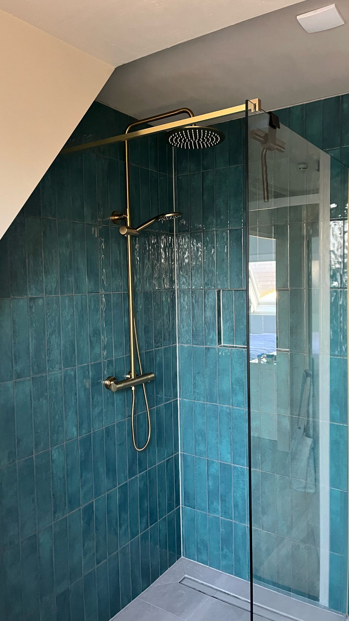 Dateg Wandtegel Nissel Emerald Groen 7,5x30 Inhoud doos 0,5m2 - Mozaiektegel.com