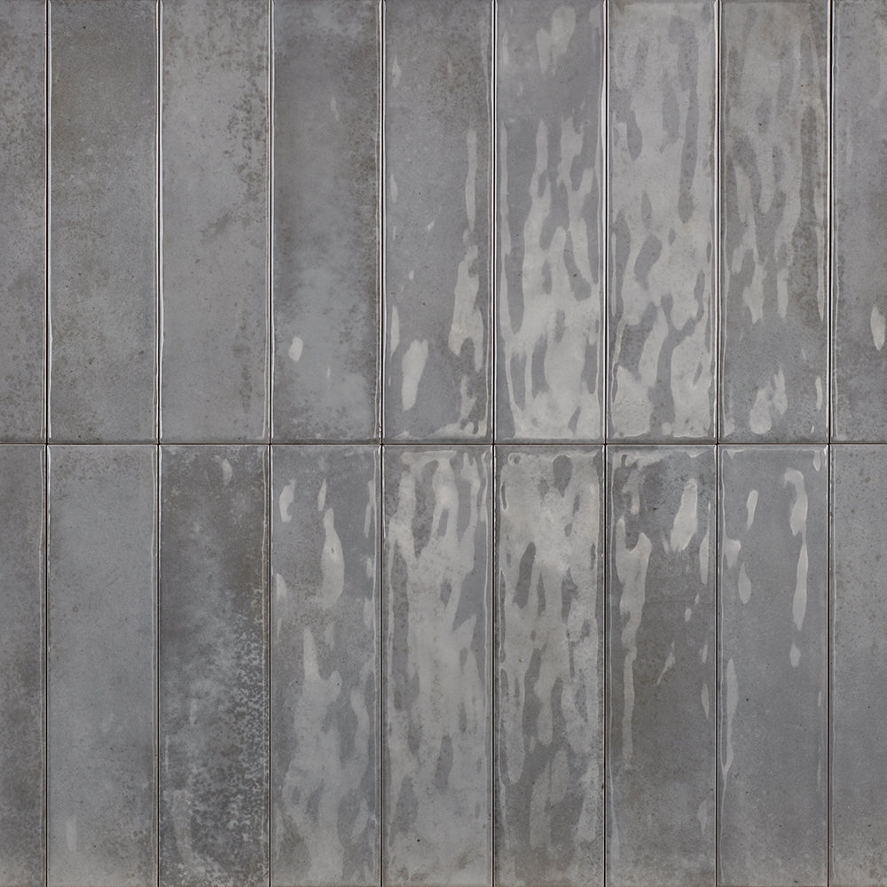 Dateg Wandtegel Nissel Grijs 7,5x30 Inhoud doos 0,5m2 - Mozaiektegel.com