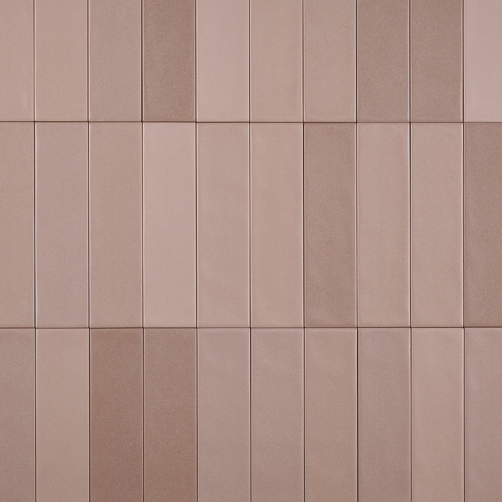 Dateg Wandtegel Tempo Rosa 6,5x25 Inhoud doos 0,82m2 - Mozaiektegel.com