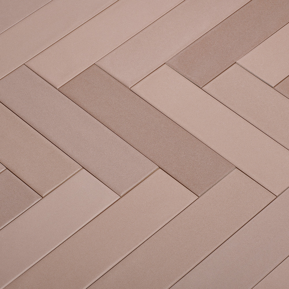 Dateg Wandtegel Tempo Rosa 6,5x25 Inhoud doos 0,82m2 - Mozaiektegel.com