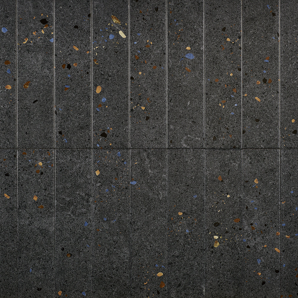 Dateg Wandtegel Terrazzo Mat Antraciet