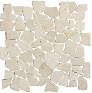 Stone Line Palladiana Mozaiek Tegel Breuk - Crème Marmer Ongeglazuurd 300x300mm