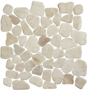 Stone Line Palladiana Mozaiek Tegel Breuk - Crème Mix Marmer Ongeglazuurd 300x300mm