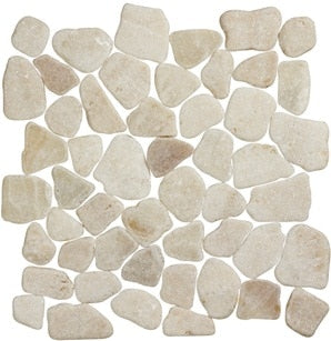 Stone Line Palladiana Mozaiek Tegel Breuk - Crème Mix Marmer Ongeglazuurd 300x300mm