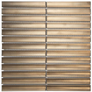 The Mosaic Factory | Sevilla Mozaïek Tegel | Kitkat Vinger | 296x299 mm | Brons | SEF20B | - Mozaiektegel.com