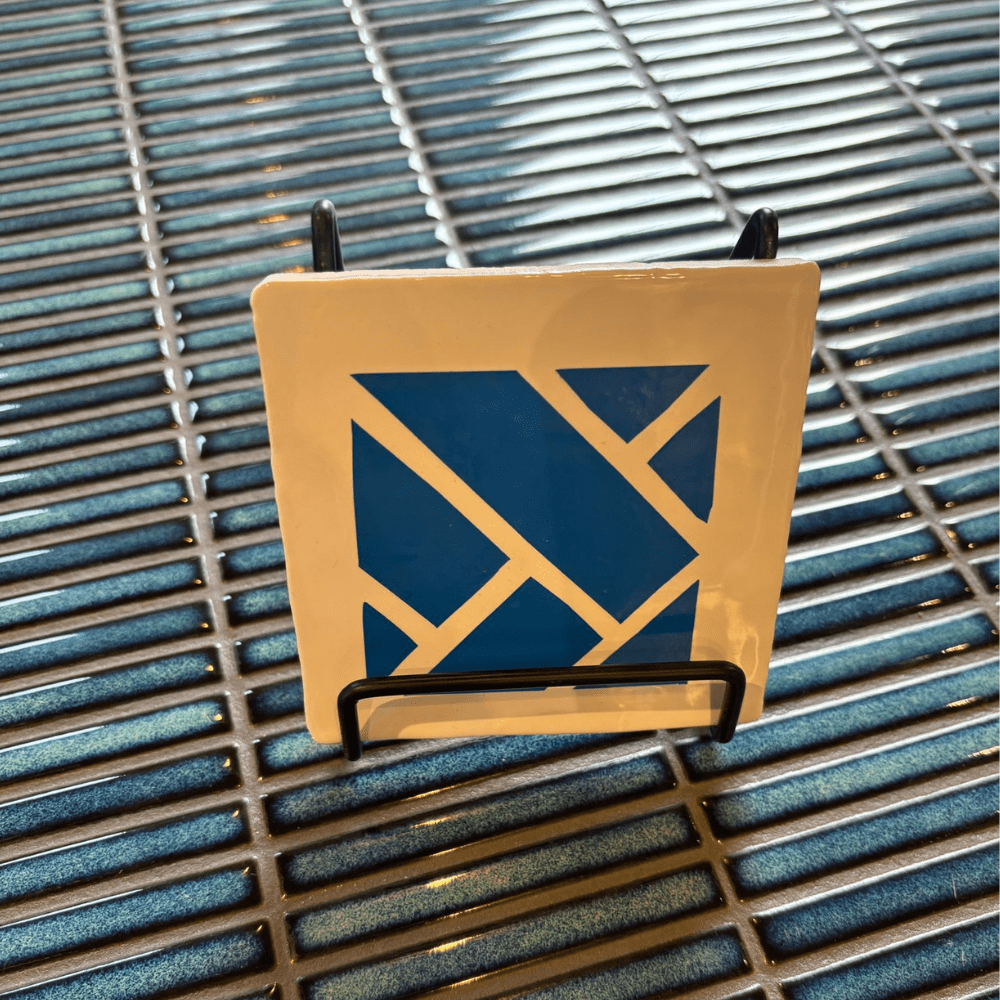 Tegelhouder | Tegelstandaard | 10x10 Tegeltjes | Aluminium - Mozaiektegel.com