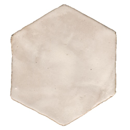 Terre d'Azur Terra Alta Blanco hexagonal 16 cm