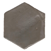 Terre d'Azur Terra Alta Gris hexagonal 16 cm