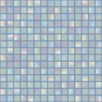 The Mosaic Factory Amsterdam Mozaiek Tegel Vierkant - Licht Blauw Glas Parelmoer Serie 322x322 mm, voeg cerulean pearl gloss