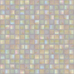 The Mosaic Factory Amsterdam Mozaiek Tegel Vierkant - Licht Roze Glas Parelmoer Serie 322x322 mm, voeg light lilac pearl gloss