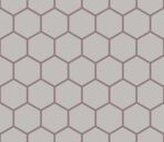 The Mosaic Factory London Mozaiek Tegel Hexagon - Wit Porselein Ongeglazuurd, R11 281x325 mm, voeg linen