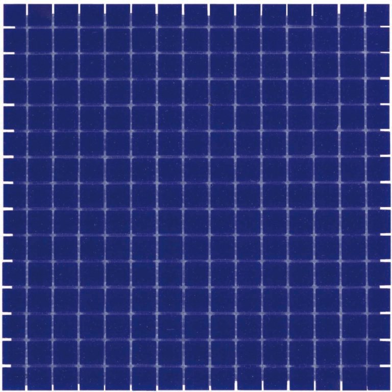 Dark blue tile mat from The Mosaic factory