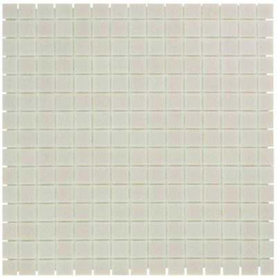 Beige mosaic tile matt