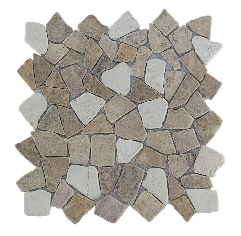 Stabigo 11268 Mosaic mix yucatan brown cream 30x30 Y 2