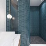 Carrelage bleu salle de bain : options élégantes et durables pour votre salle de bain