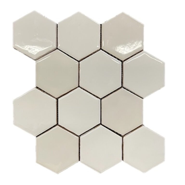 Terre d&#39;Azur Hexagonale Mosaic White Mix 280x300 mm