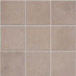 KAG10051 White Glossy Kasba - 97x97mm, voeg silver grey gloss