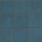 KAG10125 Ocean Blue Glossy Kasba - 97x97mm, grout anthracite