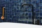 KAG10700 Indigo Glossy Kasba - 97x97mm, bath