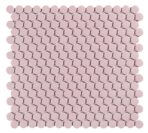 Mozaïek tegels Penny Rose Mat 31,5x29,1 - Rond Wand en vloer Geglazuurde porseleinen steengoed