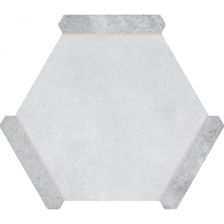 Monopole Avant Hexagon Tiles Altea White 22 x 25 CM Porcelain